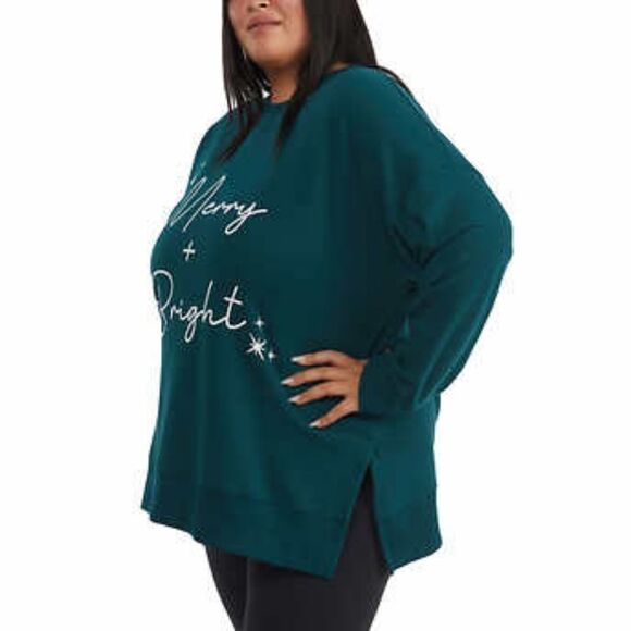 Ellen Tracy Ladies' Holiday Sweatshirt - Picture 6 of 8